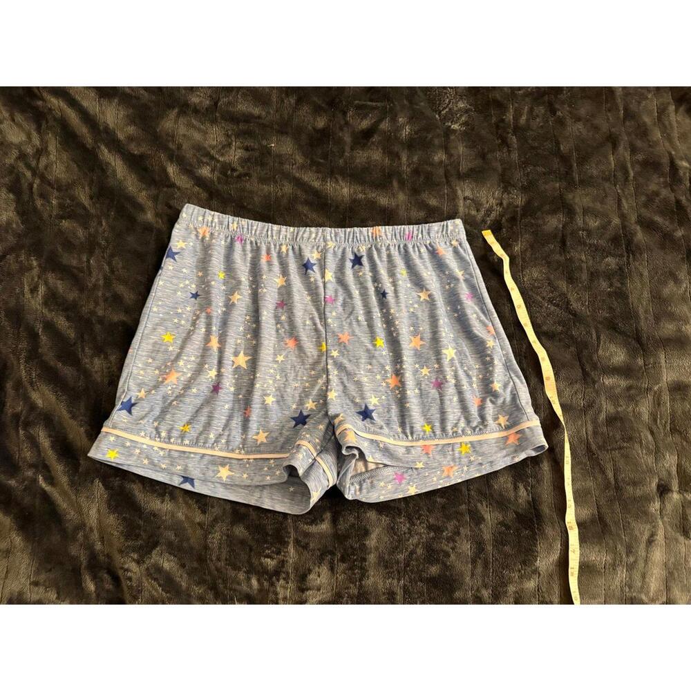 Women’s pj shorts blue with stars size large comfy